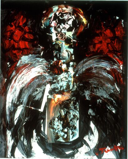 Requiem for an Executed Bird #22 - a Paint Artowrk by Junko Chodos