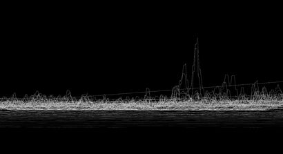 Noise Landscape  - A Digital Art Artwork by Yidan Lu