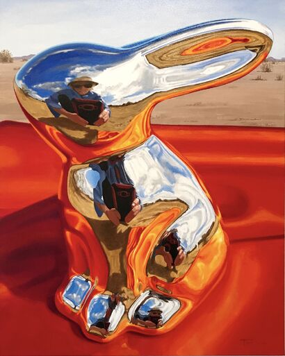 Bunny Distortions - a Paint Artowrk by Lucretia Torva