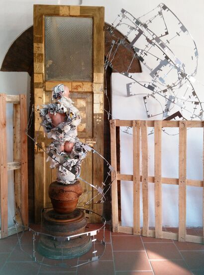 Astrazione pungente - a Sculpture & Installation Artowrk by fiorenza fiorini
