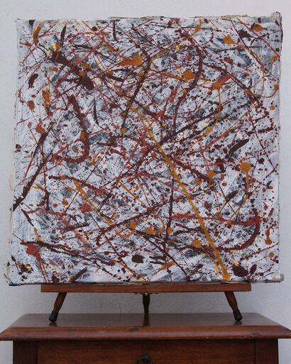 Synapses - a Paint Artowrk by Karen Parisotto