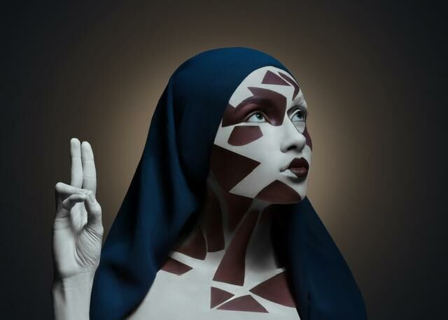 Fauvic Madonna - a Photographic Art by Krzysztof Werema 