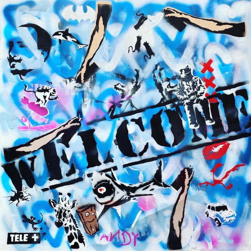 WELCOME - a Paint by Dudi