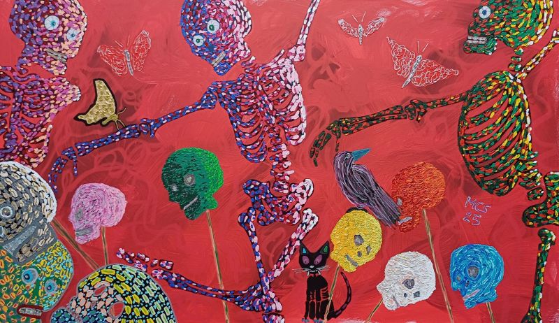 Danse Macabre - a Paintings by Marc C. Slootjes