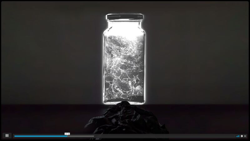 I am a rock - a Video Art by Gerda Van Damme