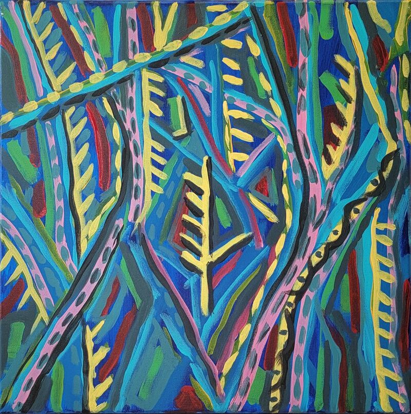 Forest - a Paint by Billy Kasberg