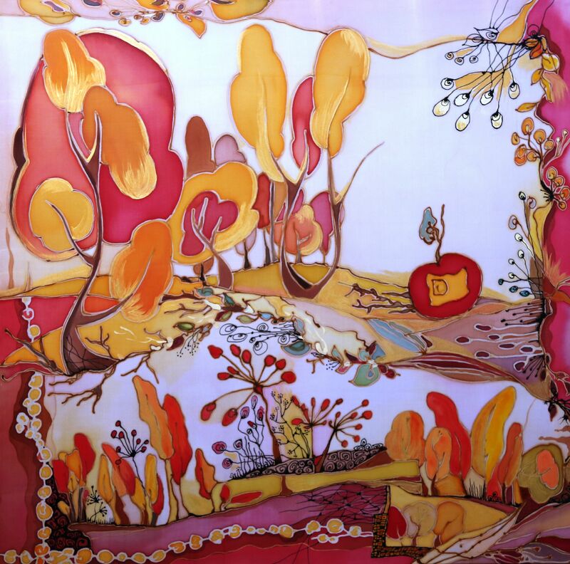 2.	Apple Garden - a Paint by SUZY