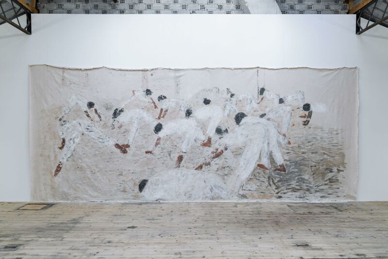 Pieds de poule - a Paintings by Untereiner Solène 