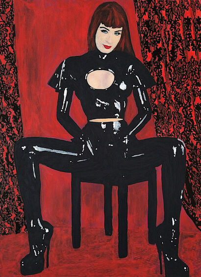 Elektra - A Paint Artwork by Lena Snow
