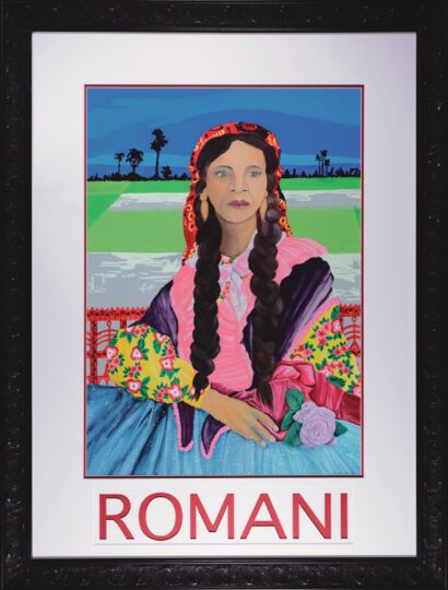 Romani - a Paint Artowrk by Amy Zaleta-Martinez