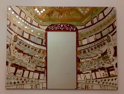 IN SCENA - a Paint Artowrk by Lauretta Negri
