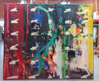 SWEET DEATH. - a Paint Artowrk by Juan Ignacio Quesada