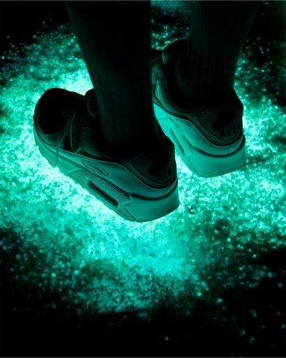 Glowing Footprints - a Sculpture & Installation Artwork by Nana Endo