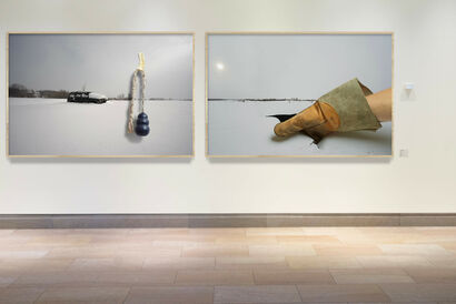 PERAS / APEIRON  (Diptych) - a Photographic Art Artowrk by Gilles Tarabiscuité