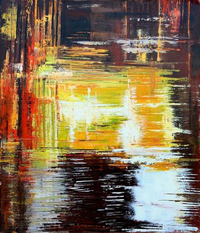 RIFLESSI SUL NAVIGLIO GRANDE by GIANFRANCO DONATI