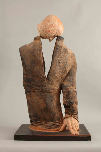 Selfportrait  - a Sculpture & Installation Artowrk by Svjetlan Junaković