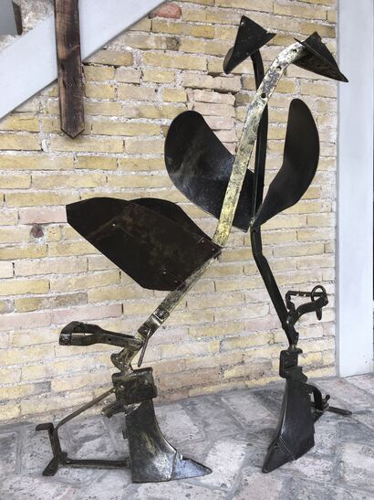 Uccelli - A Sculpture & Installation Artwork by Agostino Zaniboni