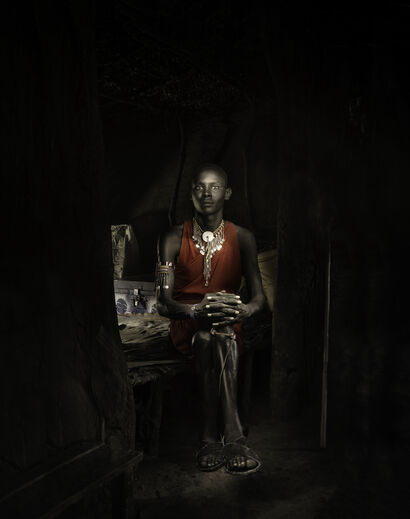 Boe Naurori - warrior - a Photographic Art Artowrk by Roberta Marroquin