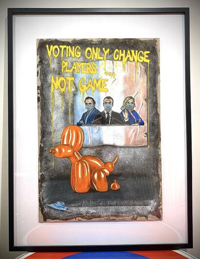Elections - A Paint Artwork by DO