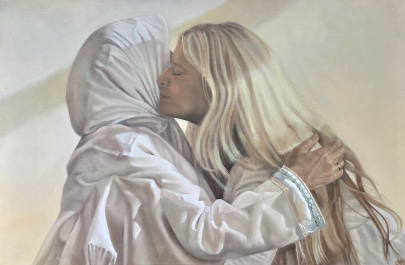 Embrace - a Paint by Gerty Vos