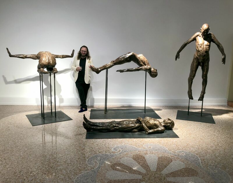 The Triptych of The Religion of Atheism - a Sculpture & Installation by Marc Vinciguerra
