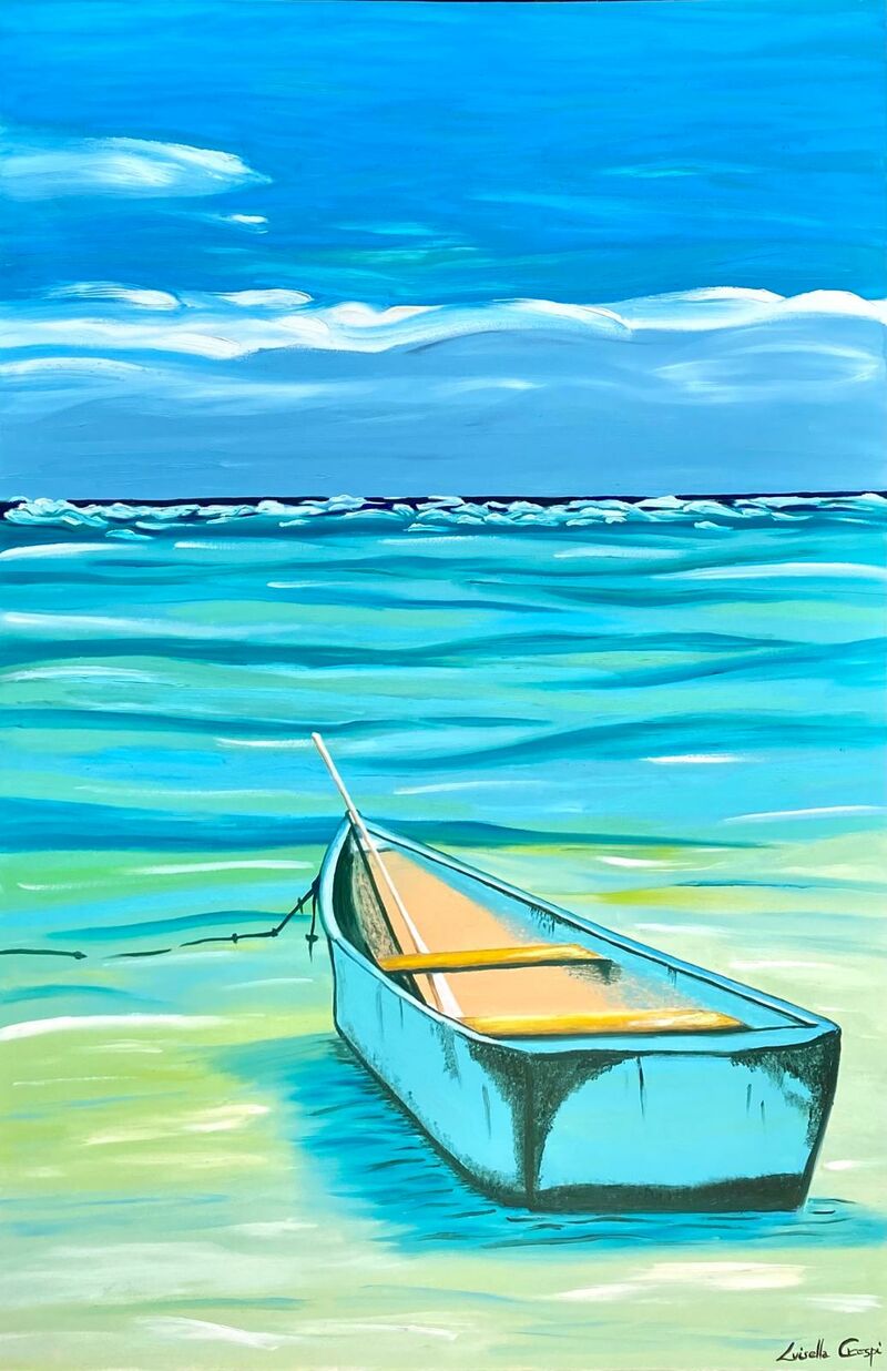SILENCE AND WAITING - a Paintings by LUXY