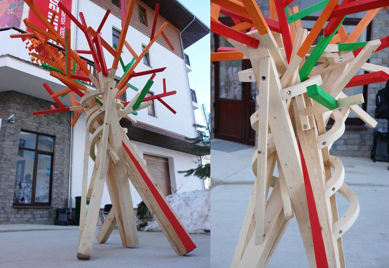 Eternal tree - a Sculpture & Installation by Valeriy Osmakov