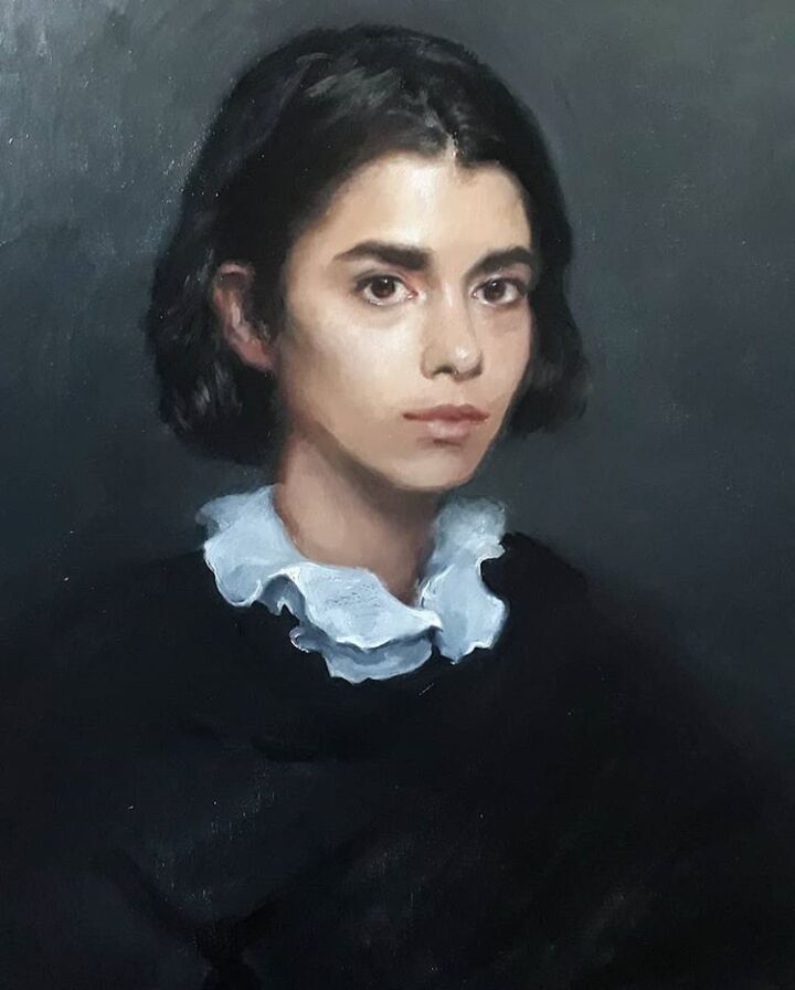 The spanish girl - a Paint by Ulrike Belloni