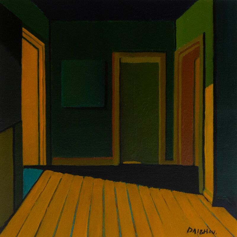 Yellow light - a Paint by Zhou Dai
