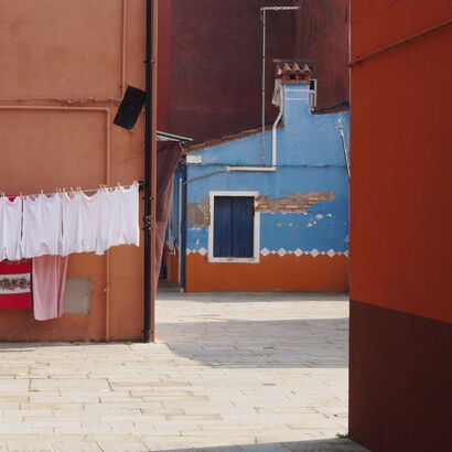 Fare il bucato a Burano 3/5 - a Photographic Art Artowrk by Mauro Bianchet