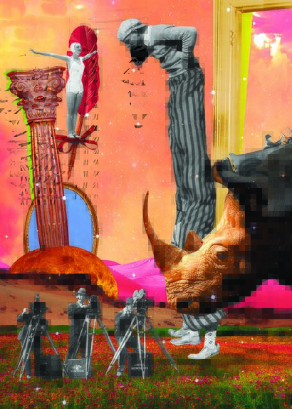 Nel corno del rinoceronte - A Digital Art Artwork by SRRGV