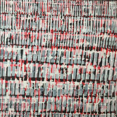 stripes 1 - a Paint Artowrk by Ernst Doris