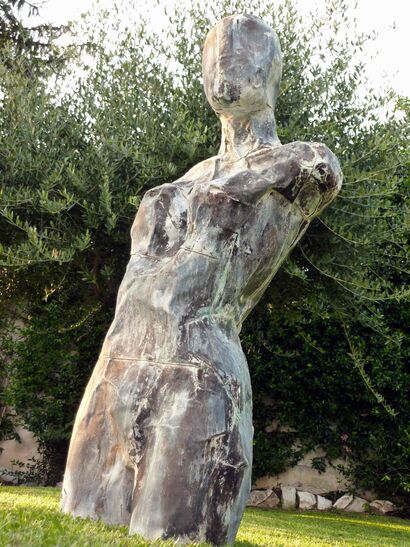 CONTAMINAZIONE torso donna con testa - a Sculpture & Installation Artowrk by VALENTE CANCOGNI