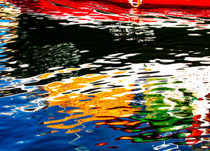 Colored reflections - a Photographic Art Artowrk by NEUFCOUR Jean-Charles