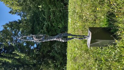 Flame –  Female Figure - a Sculpture & Installation Artowrk by HAZE