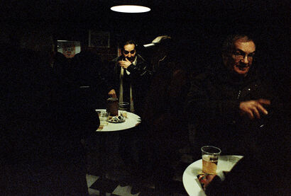  Mans drink in a cheap bar - A Photographic Art Artwork by Roman Badusov