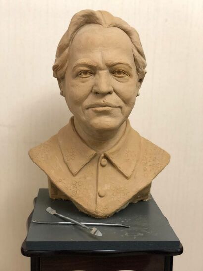 My Mother - a Sculpture & Installation Artowrk by Elham Rafiei