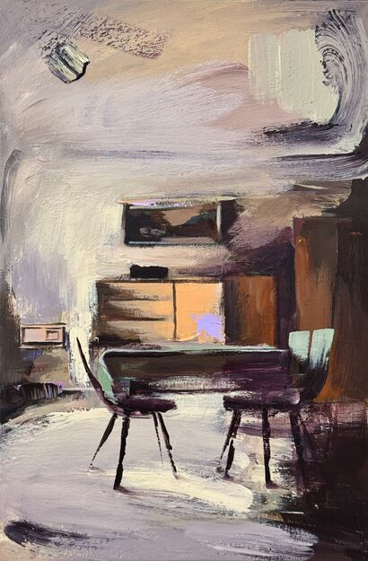 Wolkenkuckucksheim - a Paint Artowrk by Carola Dewor