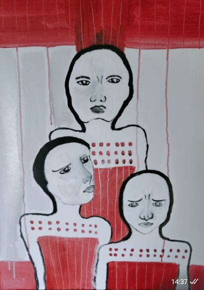 Trilogy - A Paint Artwork by Francesca Gitti