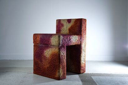 Carpet Matter Block chair - a Art Design Artowrk by Riccardo Cenedella