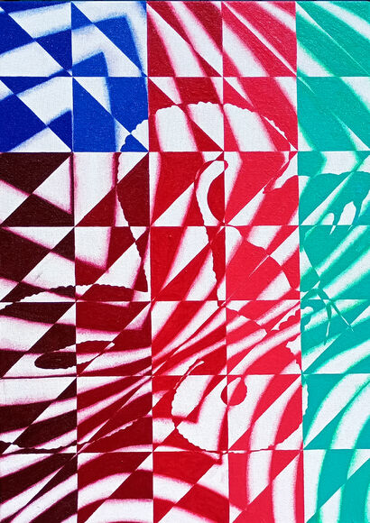 Untitled 3 - a Paint Artowrk by Alejandro  Nahmad Avellaneda 