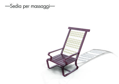 Sedia per massaggi - A Art Design Artwork by Sonia