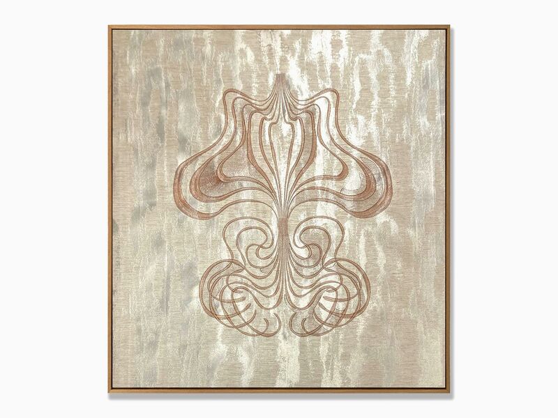 Embroidered Touch, Meditation 1 (Earth) - a Art Design by Loh Anke