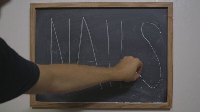 Nails on a Blackboard (Excerpt) - a Video Art by Kevin Frech