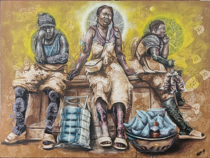 Les grouilleurs de l'ombre - a Paintings by Peintre YEFARKIA