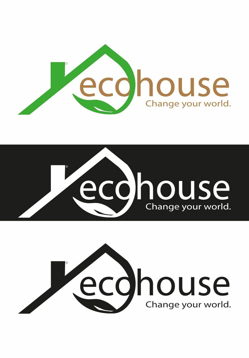 EcoHouse Logo - a Digital Graphics and Cartoon by Daiki De Toni