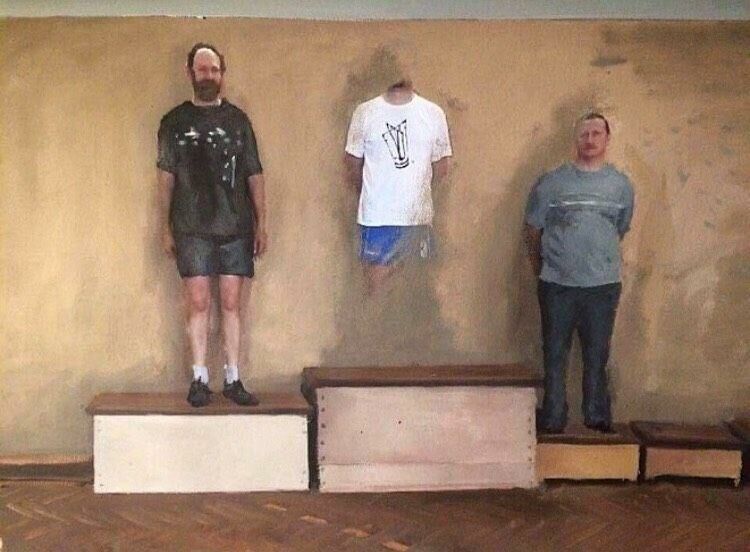 Hierarchy - a Paintings by Julia Végh