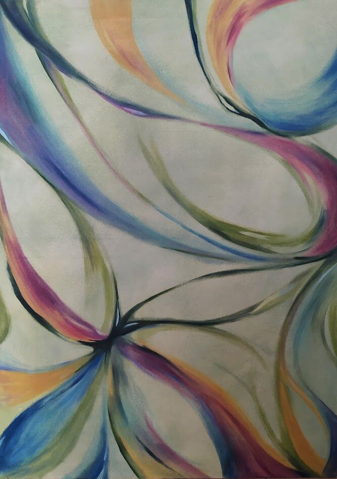 Fluido n°1 - a Paintings by Ilaria Angeli
