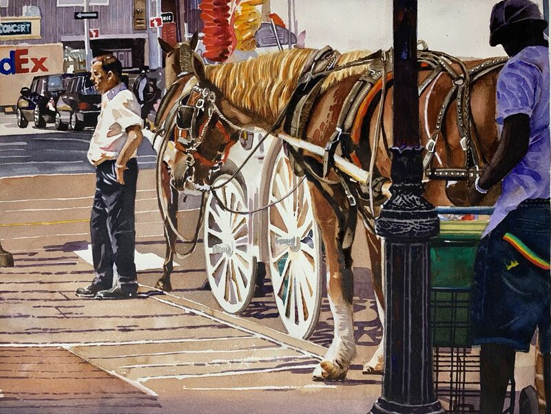 Afternoon - a Paintings by Summer Shi