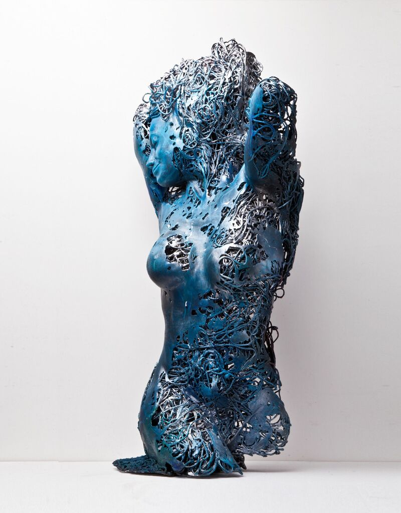 E-blue - a Sculpture & Installation by Raf Tarnawski